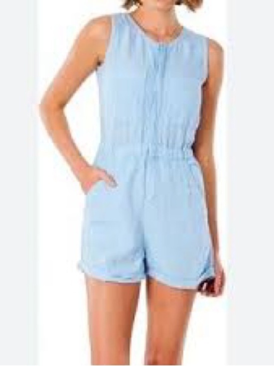 Rip Curl Panoma Romper Is A Light Blue